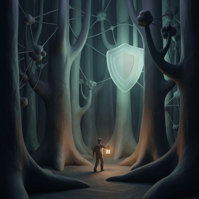 Crypto Preface Editorial Illustration